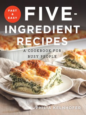 cover image of Fast and Easy Five-Ingredient Recipes